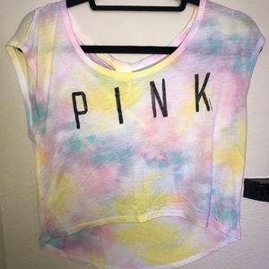 Pink Crop Tops